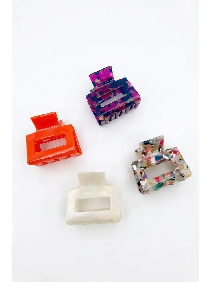 The Simplistic Small Hair Claw Clip - Deadwood South Boutique & Company LLC