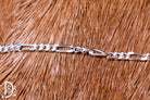 The Sterling Silver 18" Figaro Chain - Deadwood South Boutique & Company LLC