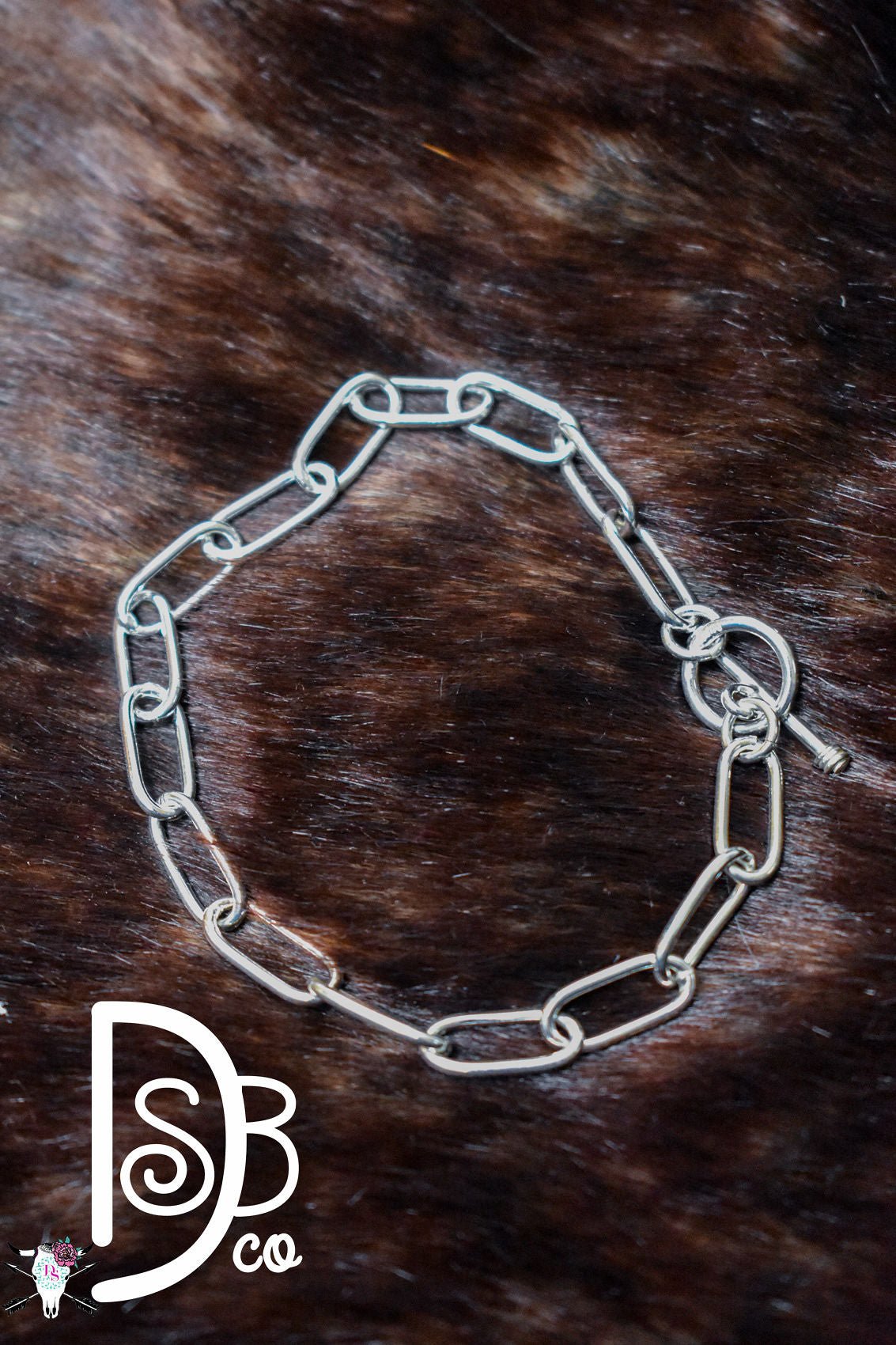 The Sterling Silver Paperclip Bracelet - Deadwood South Boutique & Company LLC