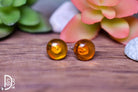 The Sterling Silver Tigers Eye Simple Stud - Deadwood South Boutique & Company LLC