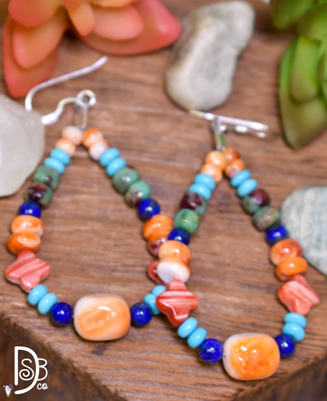 The Sterling & Spiny Teardrop Earrings - Deadwood South Boutique & Company LLC
