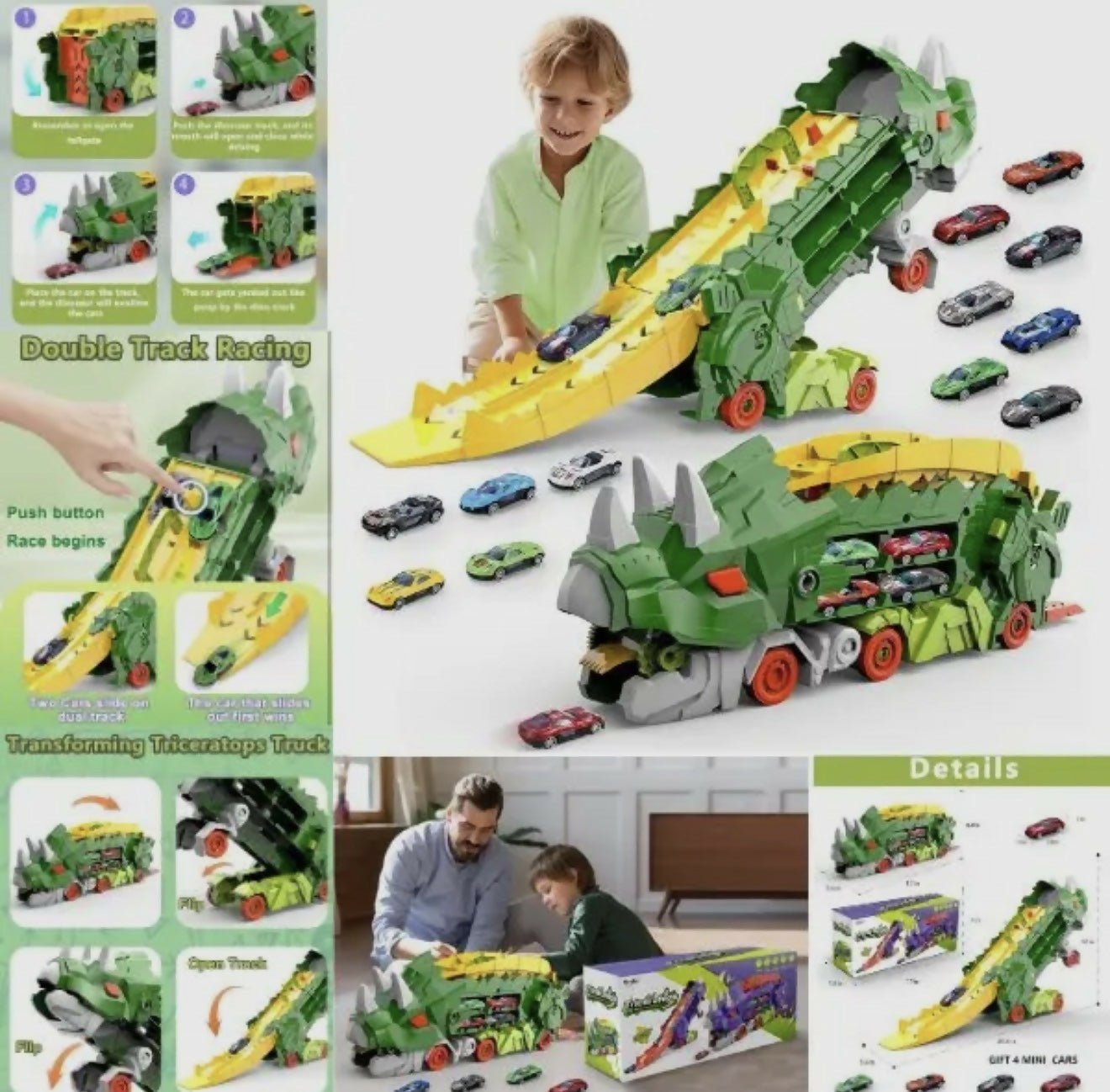 The Tricetatops Deformation Cars - Deadwood South Boutique & Company LLC