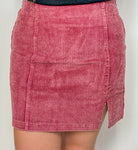 The Washed Corduroy Skirt - Deadwood South Boutique & Company LLC