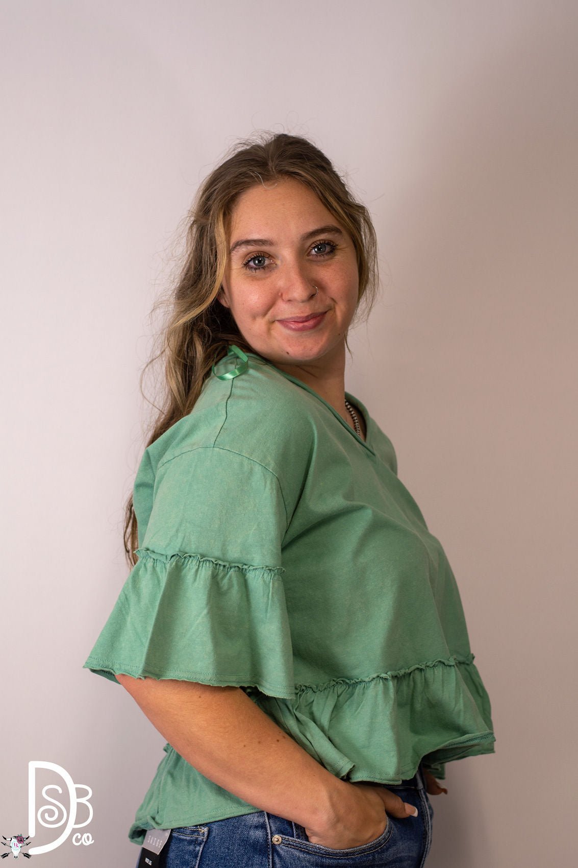 The Willow Mineral Wash Top - Deadwood South Boutique & Company LLC