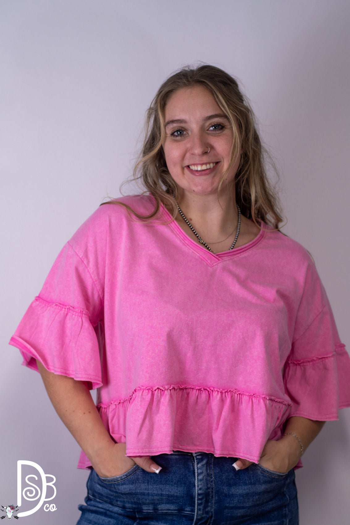 The Willow Mineral Wash Top - Deadwood South Boutique & Company LLC