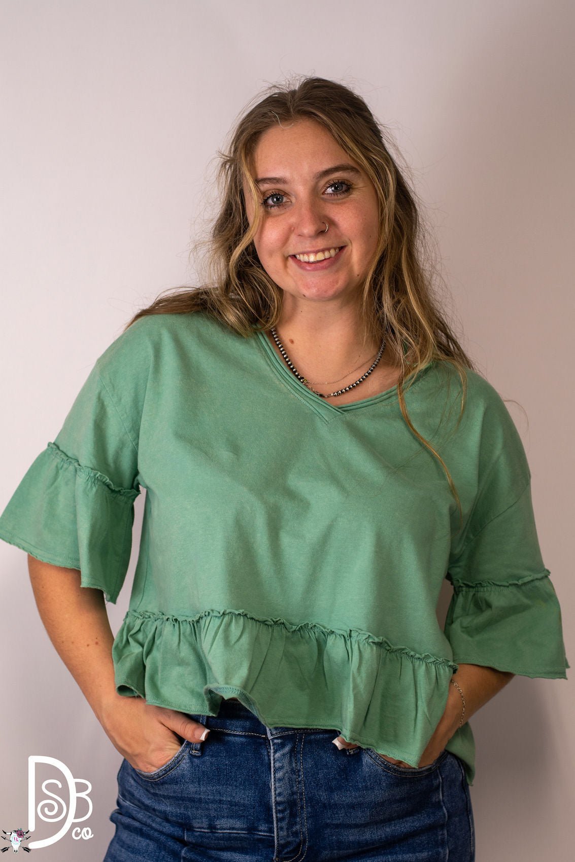 The Willow Mineral Wash Top - Deadwood South Boutique & Company LLC