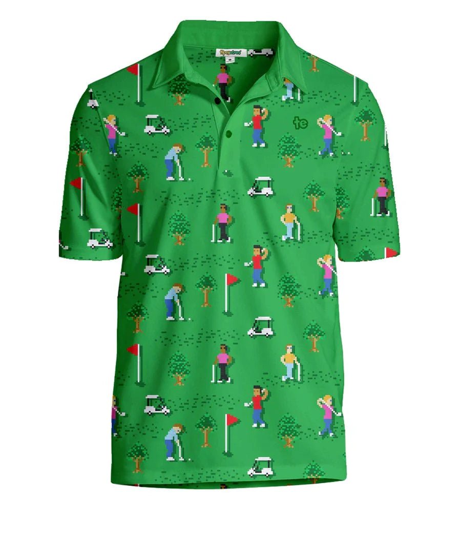 Tipsy Elves 8 - Bit Birdie Golf Polo - Deadwood South Boutique & Company LLC