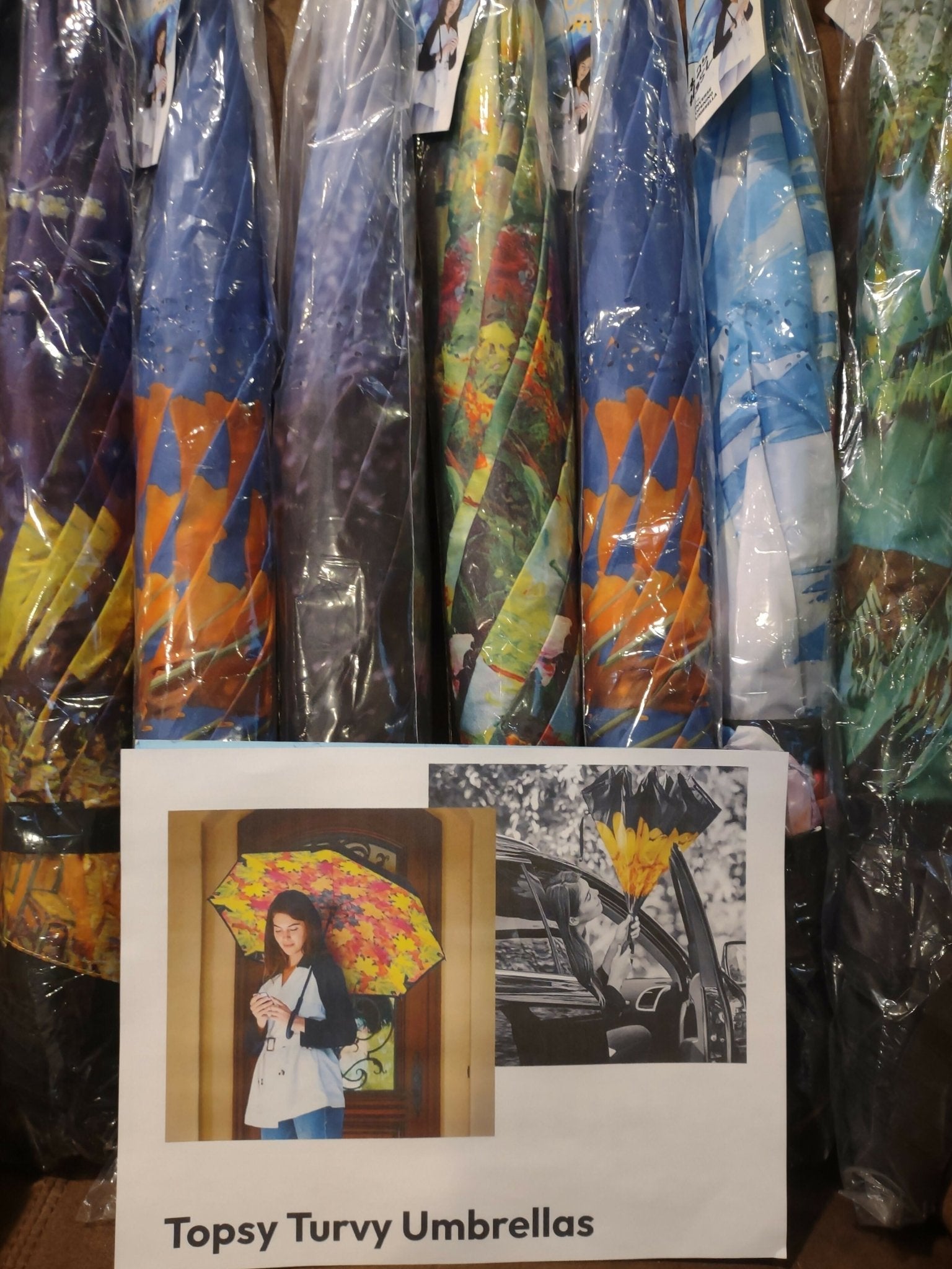 Topsy Turvy Umbrella - Deadwood South Boutique & Company LLC