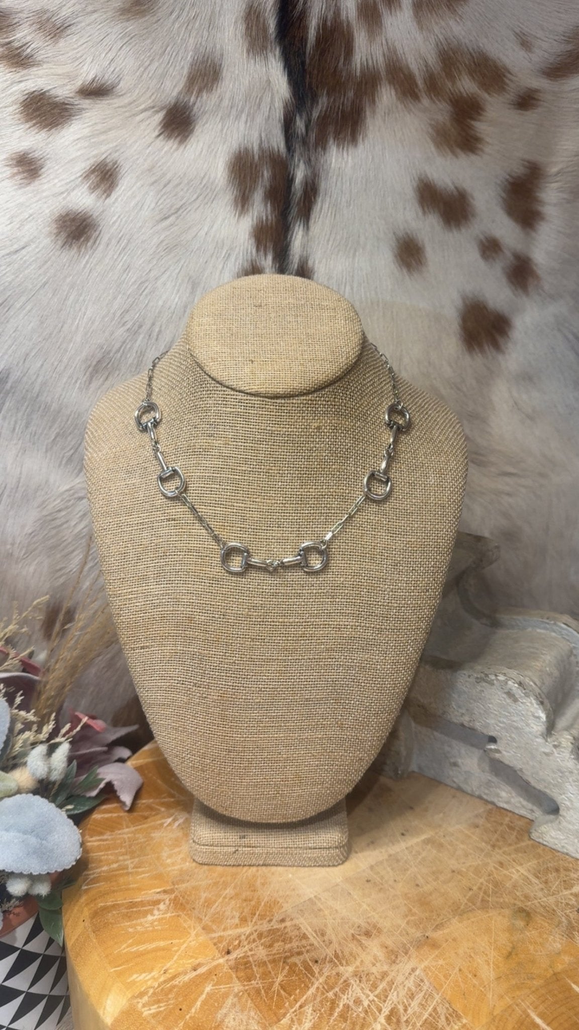 Triple Times Bit Necklace - Deadwood South Boutique & Company LLC