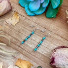 Turquoise Cube Dangle Earrings - Deadwood South Boutique & Company LLC