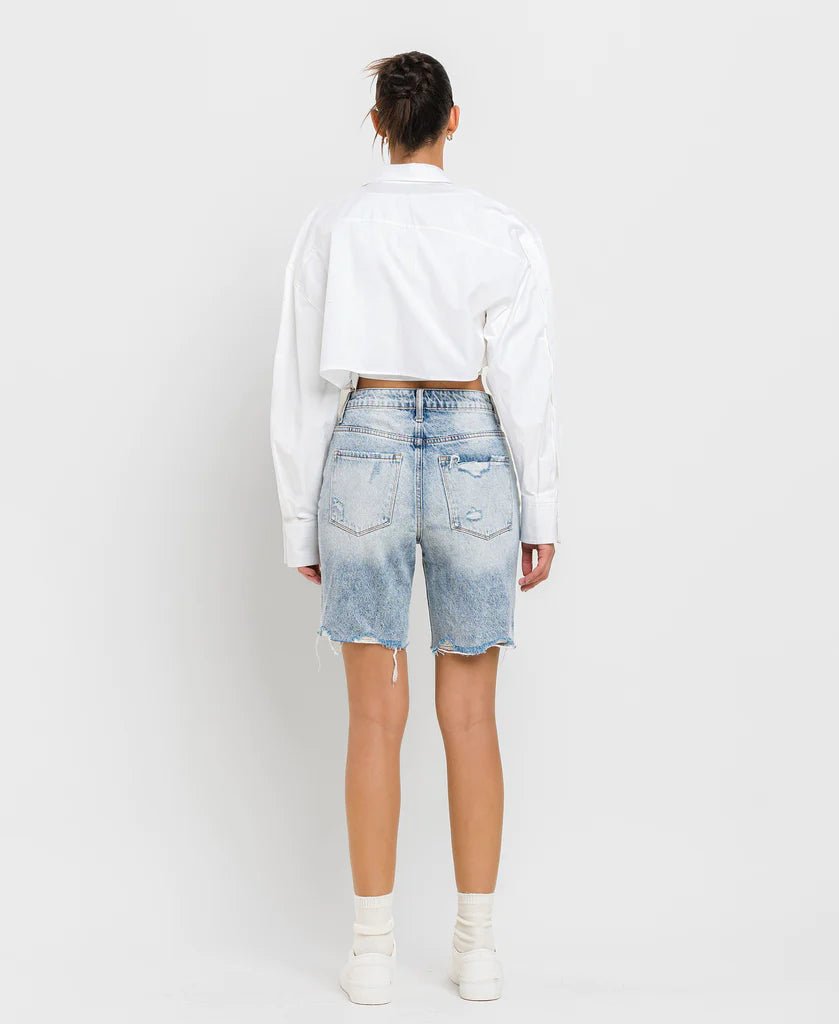 Vervet Amici High Rise Bermuda Shorts - Deadwood South Boutique & Company LLC