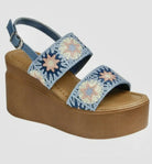 Vineyard Crochet Platform Shoes - Deadwood South Boutique & Company LLC