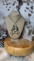 Vintage Horse Necklace - Deadwood South Boutique & Company LLC