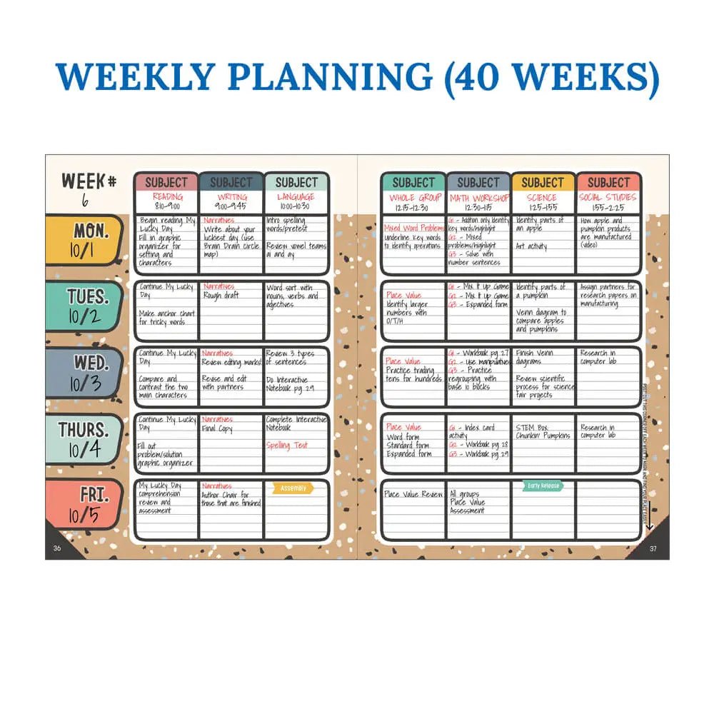 We Belong Teacher Planner - Deadwood South Boutique & Company LLC