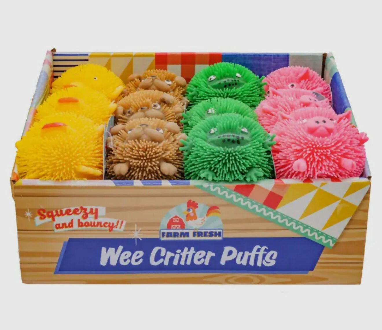 Wee Critter Puff Farm Animal - Deadwood South Boutique & Company LLC