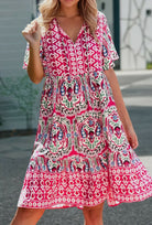 Western Aztec Dress - Deadwood South Boutique & Company LLC