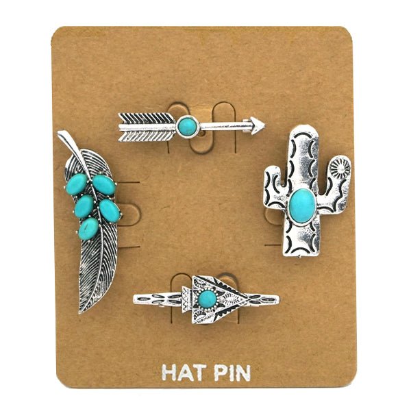 Western Fashion Hat Pins - Deadwood South Boutique & Company LLC