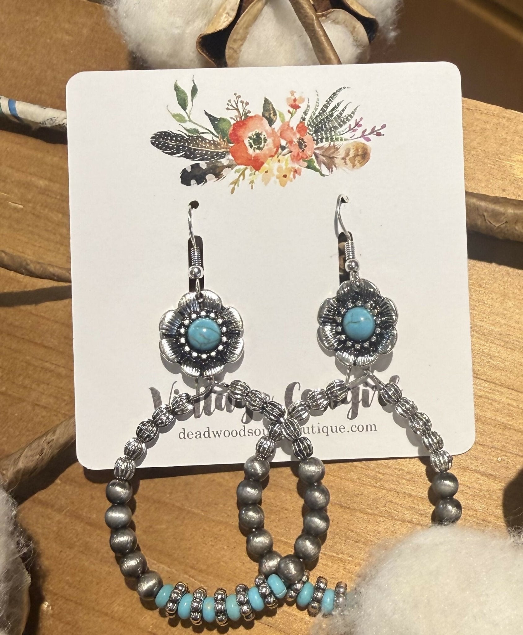 Western Style Earrings - Deadwood South Boutique & Company LLC