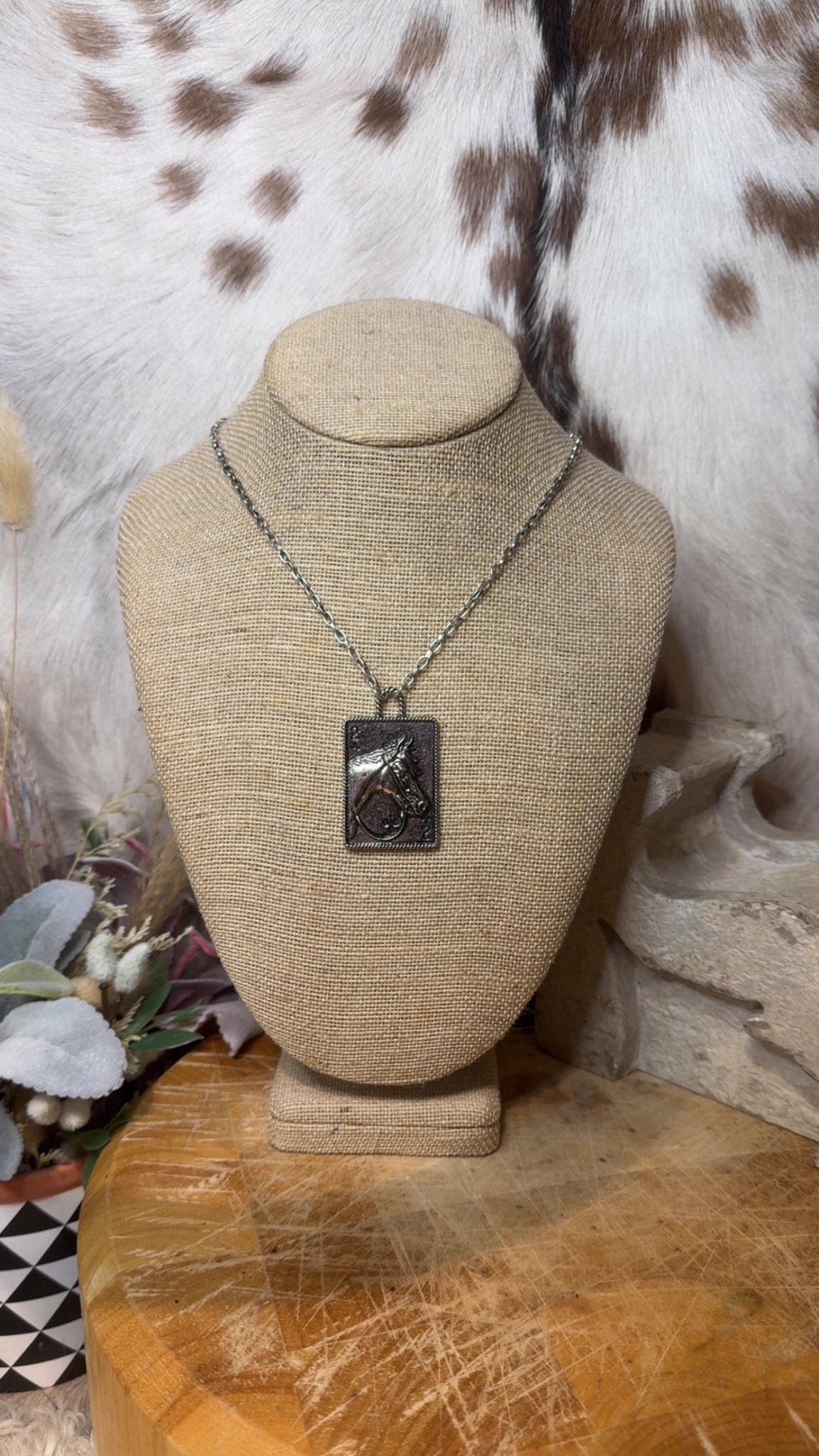 Whoa Pony Necklace - Deadwood South Boutique & Company LLC