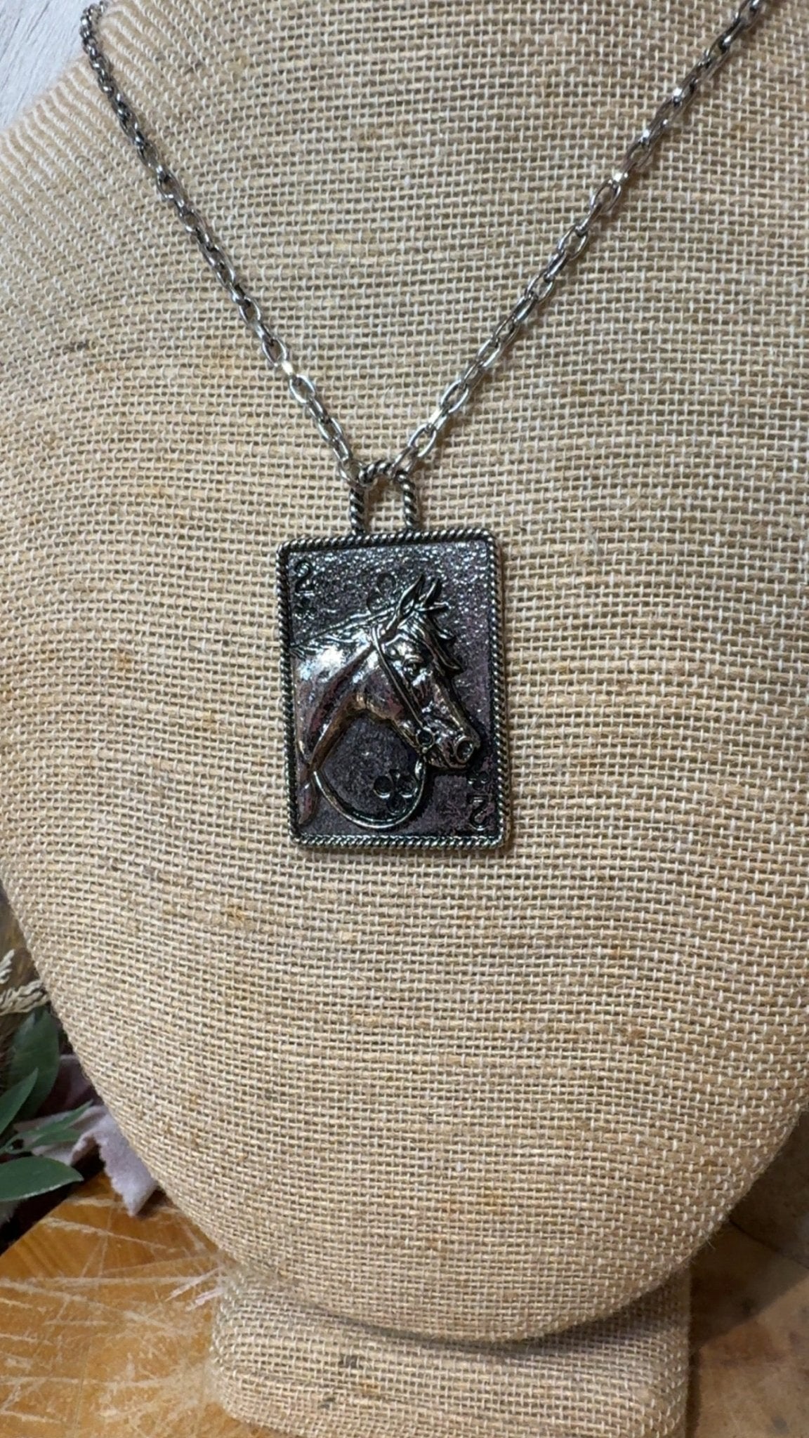 Whoa Pony Necklace - Deadwood South Boutique & Company LLC