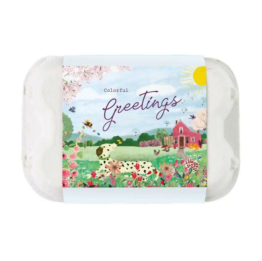 Wildflower Egg Carton - Deadwood South Boutique & Company LLC