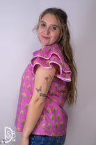 Wildflower V - Neck Top - Deadwood South Boutique & Company LLC