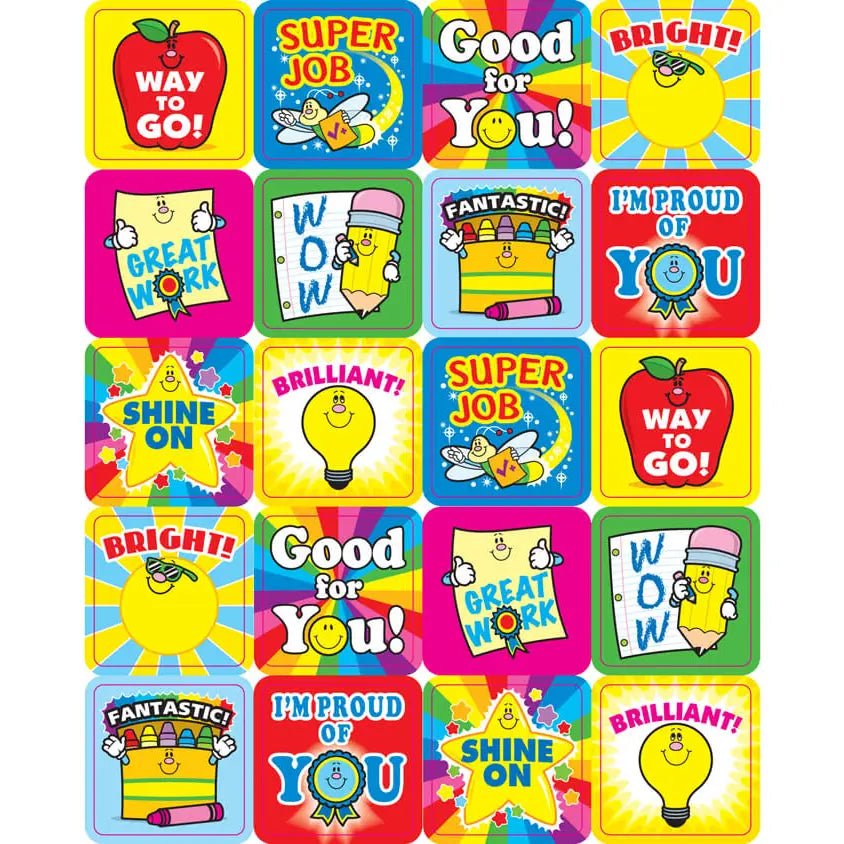 Winning Words Motivational Stickers - Deadwood South Boutique & Company LLC