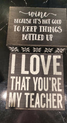 Wood Signs - Deadwood South Boutique & Company LLC