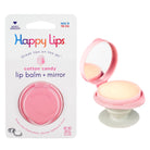 Happy Lips –Lip Balm W/Mirror, Cotton Candy-Makeup-Faithful Glow-Deadwood South Boutique, Women's Fashion Boutique in Henderson, TX