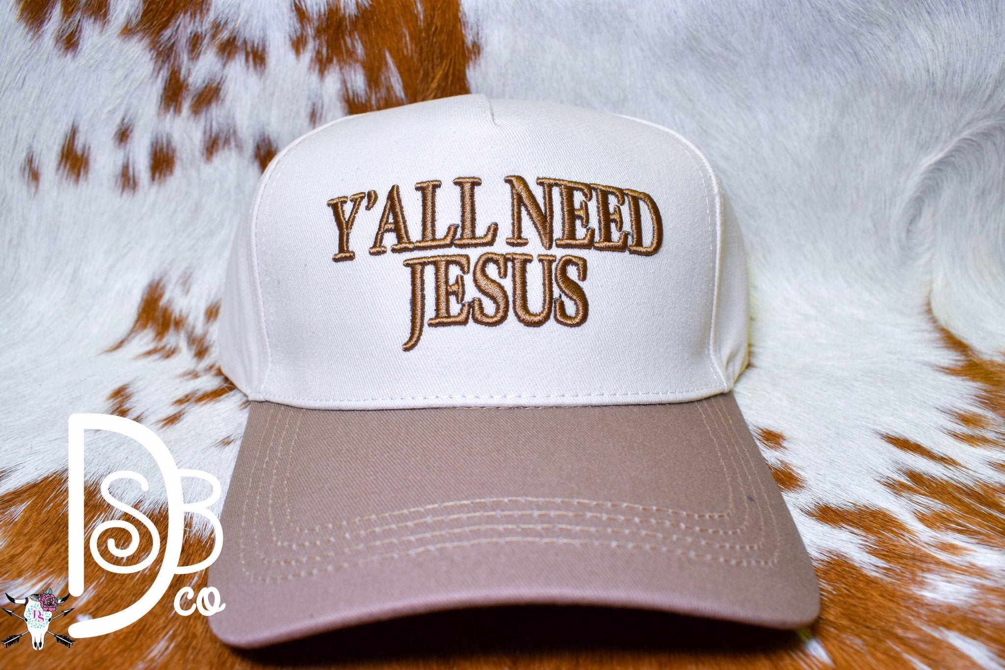 Yall Need Jesus Trucker Cap - Deadwood South Boutique & Company LLC