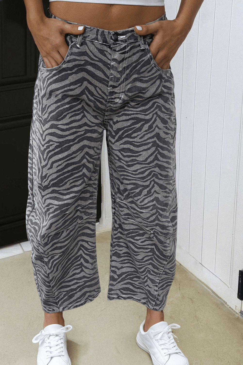 Zoey Zebra Pants - Deadwood South Boutique & Company LLC