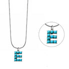 Turquoise Initial Stone Necklace-Necklaces-Deadwood South Boutique & Company-Deadwood South Boutique, Women's Fashion Boutique in Henderson, TX