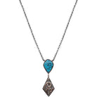 The Turquoise Concho Fashion Necklace-Necklaces-Deadwood South Boutique & Company-Deadwood South Boutique, Women's Fashion Boutique in Henderson, TX