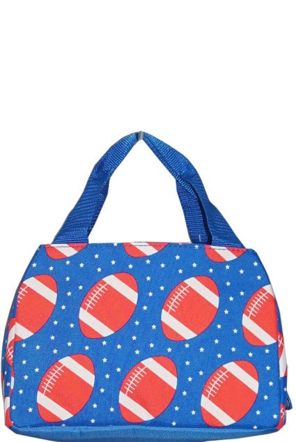 Football Lunch Bag-Lunch Bags-Deadwood South Boutique & Company-Deadwood South Boutique, Women's Fashion Boutique in Henderson, TX