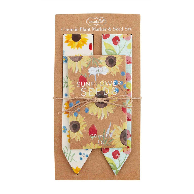 Mud Pie Soil Marker & Seed Packet Sets