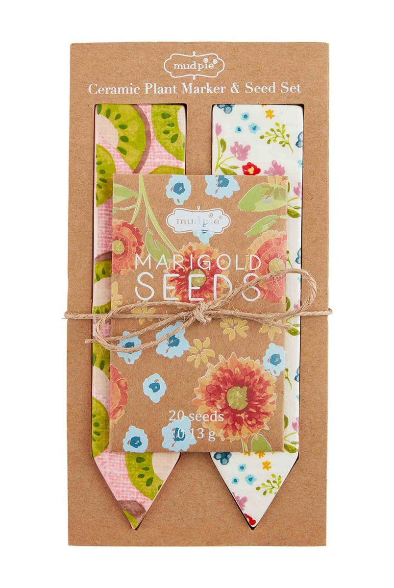 Mud Pie Soil Marker & Seed Packet Sets-Home Decor & Gifts-Deadwood South Boutique & Company-Deadwood South Boutique, Women's Fashion Boutique in Henderson, TX