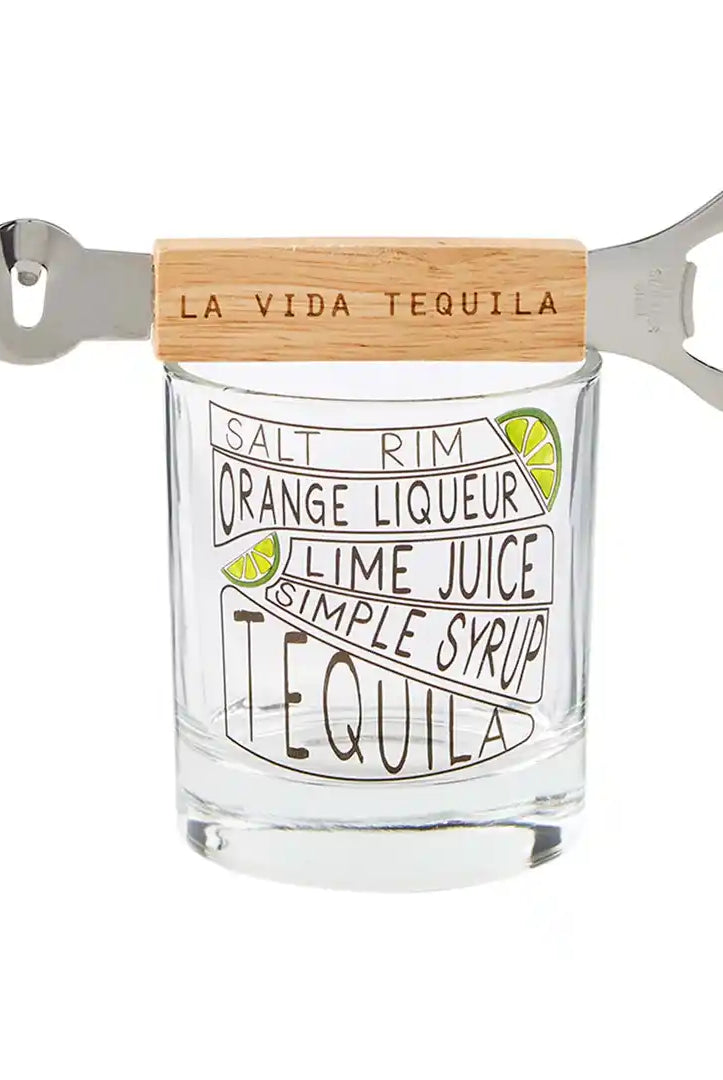 Mud Pie Tequila Recipe Glass Set-Home Decor & Gifts-Deadwood South Boutique & Company-Deadwood South Boutique, Women's Fashion Boutique in Henderson, TX