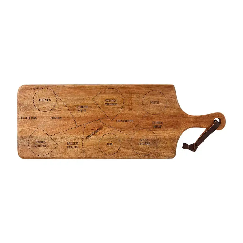 Mud Pie Charcuterie Serving Board-Home Decor & Gifts-Deadwood South Boutique & Company-Deadwood South Boutique, Women's Fashion Boutique in Henderson, TX