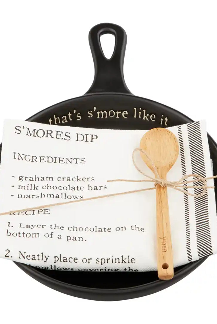 Mud Pie Smores Skillet Set-Home Decor & Gifts-Deadwood South Boutique & Company-Deadwood South Boutique, Women's Fashion Boutique in Henderson, TX