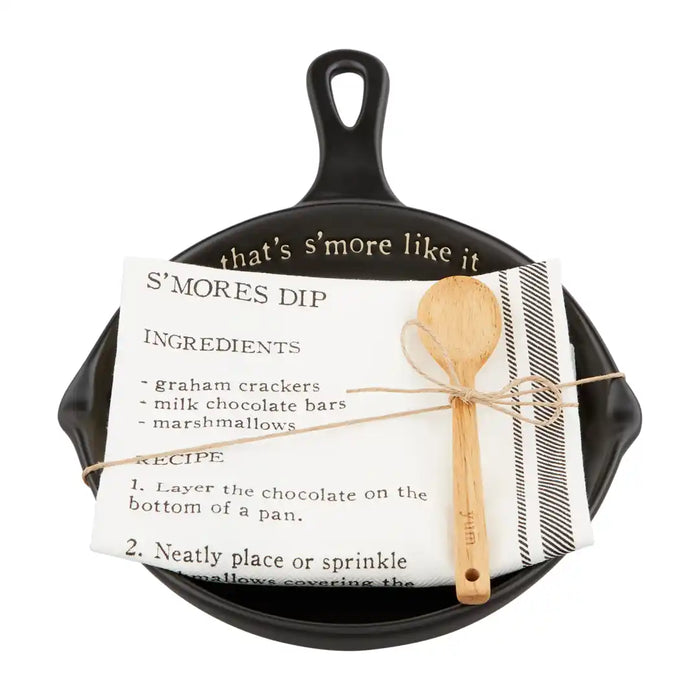 Mud Pie Smores Skillet Set-Home Decor & Gifts-Deadwood South Boutique & Company-Deadwood South Boutique, Women's Fashion Boutique in Henderson, TX