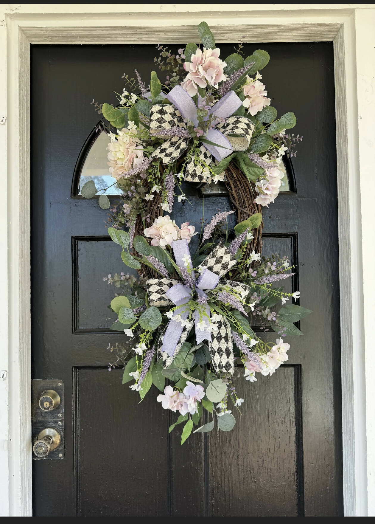 Purple Spring Wreath-Home decor-The Sassy Front Porch-Deadwood South Boutique, Women's Fashion Boutique in Henderson, TX