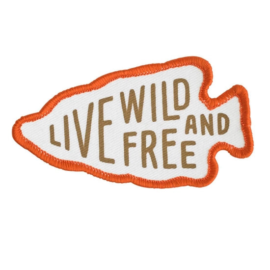Live Wild and Free Patch-Gifts-Deadwood South Boutique & Company-Deadwood South Boutique, Women's Fashion Boutique in Henderson, TX