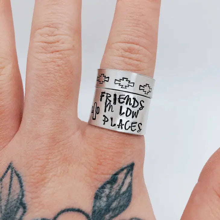 Friends In Low Places Ring-jewelry-Deadwood South Boutique & Company-Deadwood South Boutique, Women's Fashion Boutique in Henderson, TX