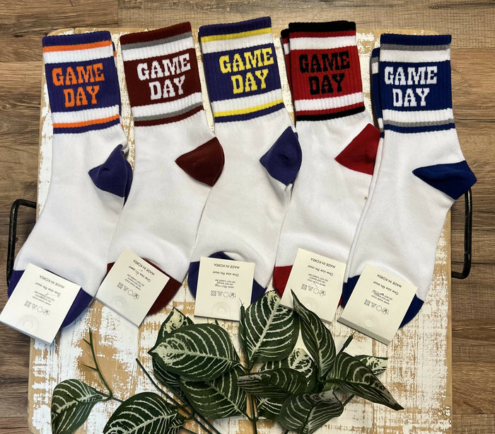 Game Day Socks-Socks-Vintage Cowgirl-Deadwood South Boutique, Women's Fashion Boutique in Henderson, TX
