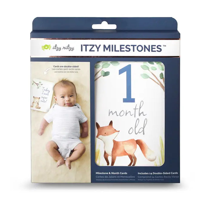 Itzy Ritzy Milestone Moments Woodland Cards-Kids-Deadwood South Boutique & Company-Deadwood South Boutique, Women's Fashion Boutique in Henderson, TX