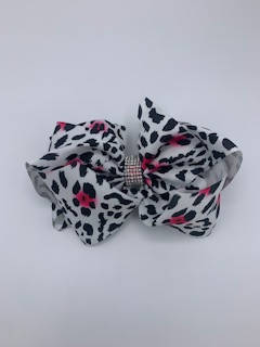 White Leopard Bow