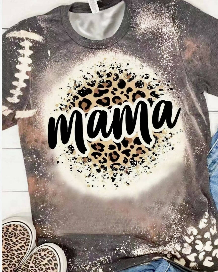 MAMA Leopard Shirt-Graphic Tees-Vintage Cowgirl-Deadwood South Boutique, Women's Fashion Boutique in Henderson, TX