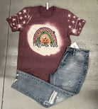 Halloween Vibes Tee-Graphic Tees-Vintage Cowgirl-Deadwood South Boutique, Women's Fashion Boutique in Henderson, TX