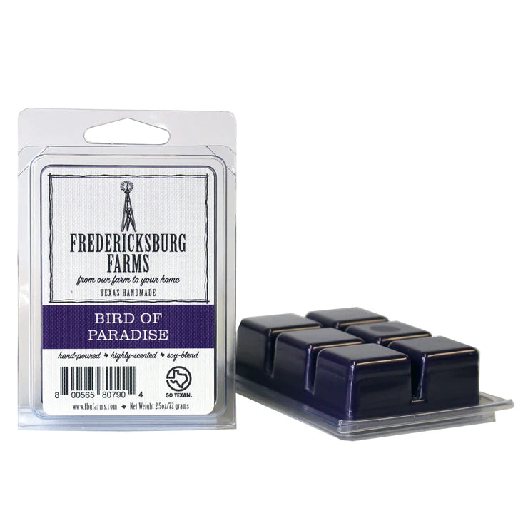 Fredericksburg Farms Bird of Paradise Wax Melts