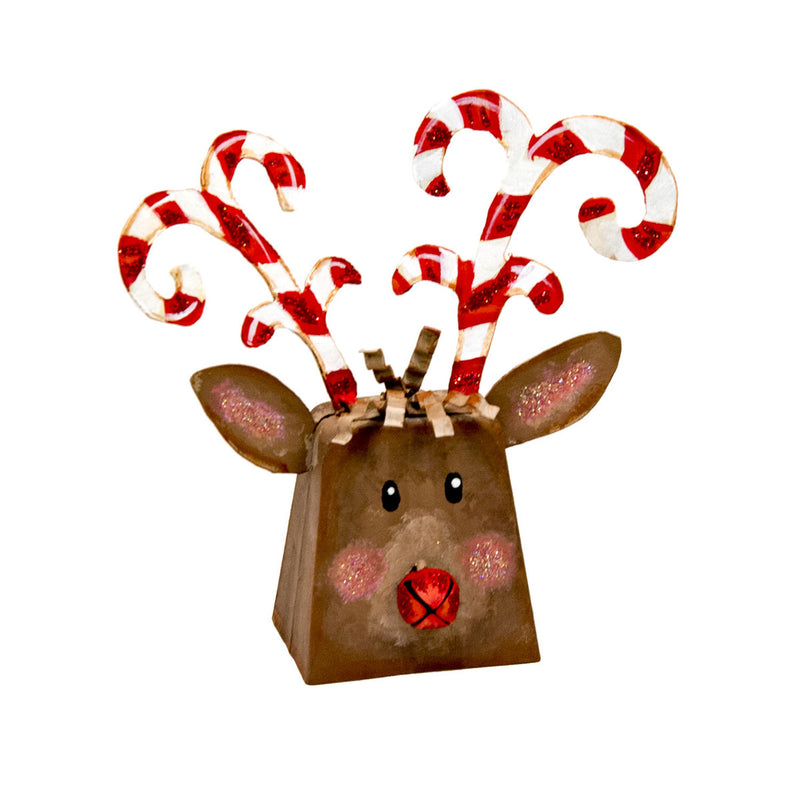 RTC The Reindeer Cowbell Ornament-Home Decor & Gifts-Deadwood South Boutique & Company-Deadwood South Boutique, Women's Fashion Boutique in Henderson, TX